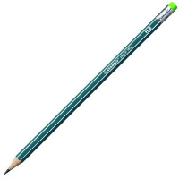 Карандаш Чернографитный Stabilo Pencil 160 Hb С Ластиком, Корпус Синий (STABILO 2160/HB)