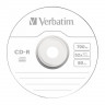 Записываемый компакт-диск Verbatim 43347 CD-R DL Slim 700MB