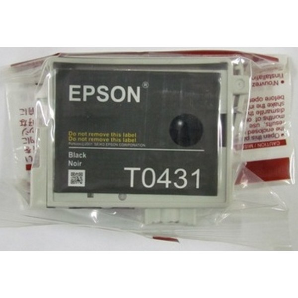 Epson C13T04314010CIV Картридж в технической упаковке черный T0431 Epson Stylus C84, C86, CX6600 Использовать до 09/2016