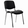 Стул STAFF Iso Lite CF-008 , хром, ткань черная С-11 (STAFF 532565)