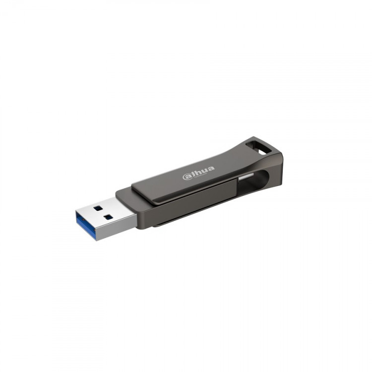 Dahua DHI-USB-P629-32-128GB Флэш-накопитель Dahua 128GB USB flash drive, USB3.2 Gen1 Gray metal case, Type A & Type C interface Read Speed 20–150 MB / s, Write Speed 6–100 MB / s Operating Temperature 0°C to 60°C, Storage Temperature -20°C to 70°C 5-year 