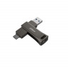 Dahua DHI-USB-P629-32-128GB Флэш-накопитель Dahua 128GB USB flash drive, USB3.2 Gen1 Gray metal case, Type A & Type C interface Read Speed 20–150 MB / s, Write Speed 6–100 MB / s Operating Temperature 0°C to 60°C, Storage Temperature -20°C to 70°C 5-year 