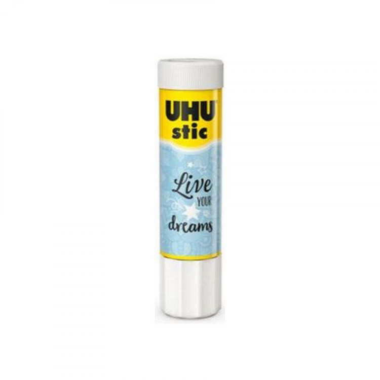 Клей-карандаш UHU Stic  8,2 гр. Серия Пастель, ассорти, 1 шт. (UHU 28 Pastel) Дата пр-ва 04/2020