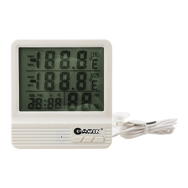 Метеостанция GARIN Точное Измерение WS-4 термометр-гигрометр-часы-календарь с внешним датчиком