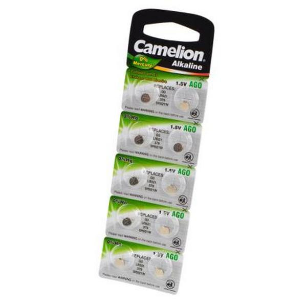 Батарейка Camelion AG0-BP10(0%Hg) AG 0 379  BL10 