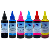 NV Print NVP-INK100U-6 Чернила универсальные на водной основе для Сanon, Epson, НР, Lexmark, комплект 6 цветов