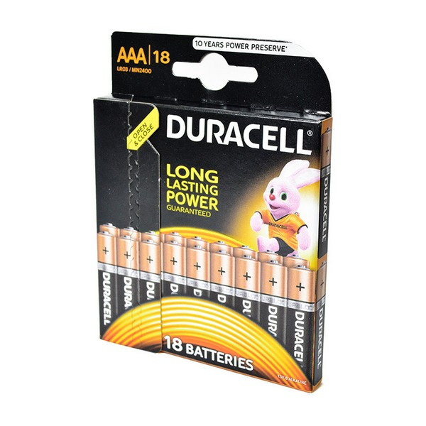 Батарейка DURACELL LR03 BL18 (Комплект 18 шт.)