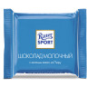 Шоколад порционный RITTER SPORT молочный, 35% какао, 3 кг (180 плиток по 16,67 г), RU425A