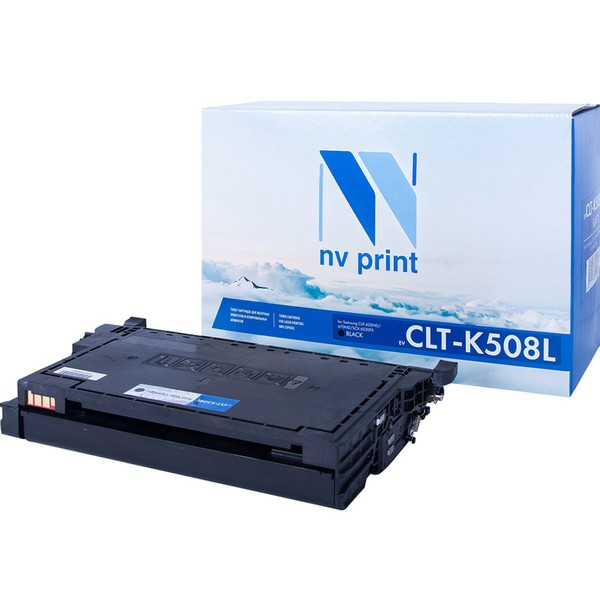 NV Print NVP-CLTK508LBk Картридж совместимый Samsung CLT-K508L Black  для Samsung CLP-620ND, 670ND, CLX-6220FX, ресурс: 5000 стр.