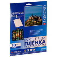 Lomond 1708461 PET Self-Adhesive White Ink Jet Film – Пленка белая самоклеящаяся, А4, 100 мкм, 10 листов (Lomond 1708461)