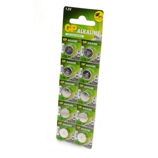 Батарейка GP Alkaline cell А76-2C10 AG13 BL10