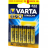 Батарейка VARTA LONGLIFE 4103 LR03 BL6 (Комплект 6 шт.)