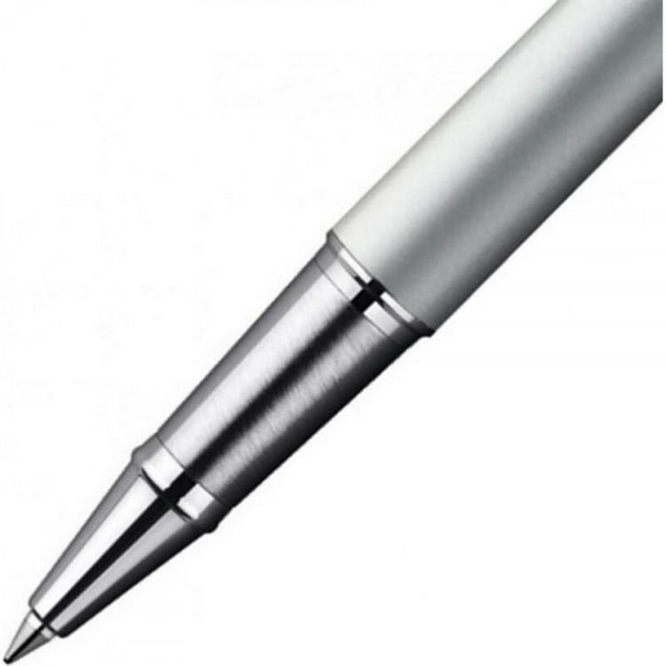 Ручка роллер PARKER I.M. Metal T221, Silver Chrome CT, Синий (PARKER S0856370)