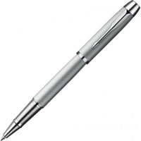 Ручка роллер PARKER I.M. Metal T221, Silver Chrome CT, Синий (PARKER S0856370)