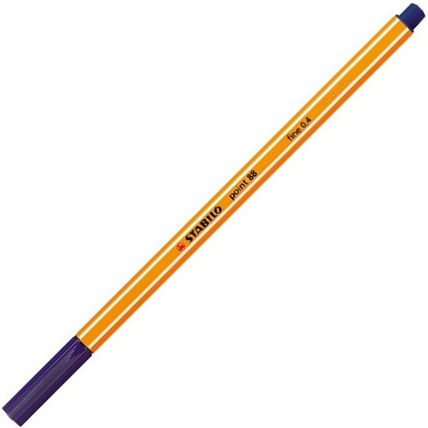Ручка капиллярная Stabilo Point 88 0,4 мм, берлинская лазурь (Stabilo 88/22)*