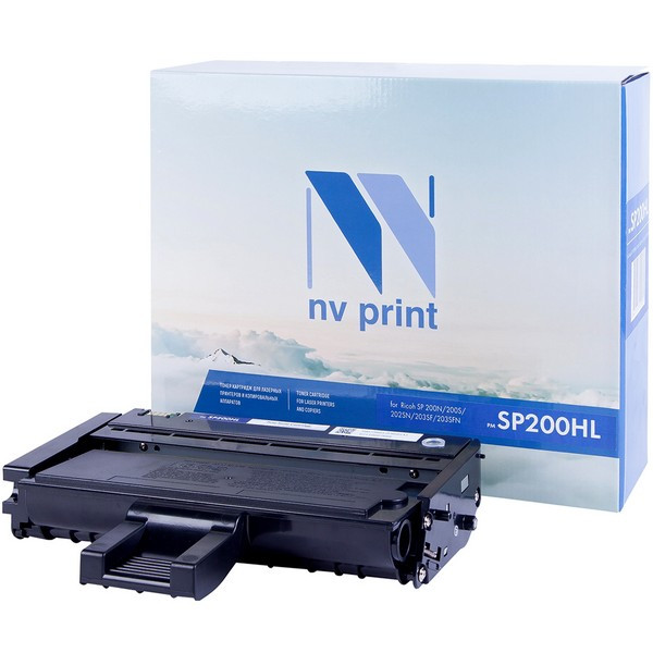 NV Print NVP-SP200HL Картридж совместимый NV-SP200HL для Ricoh Aficio SP 200N /  200S /  202SN /  203SF /  203SFN (1500k)