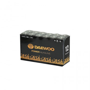 Батарейка DAEWOO POWER Alkaline LR6  (Комплект 12 шт.) Тип: LR6Цена: за комплект