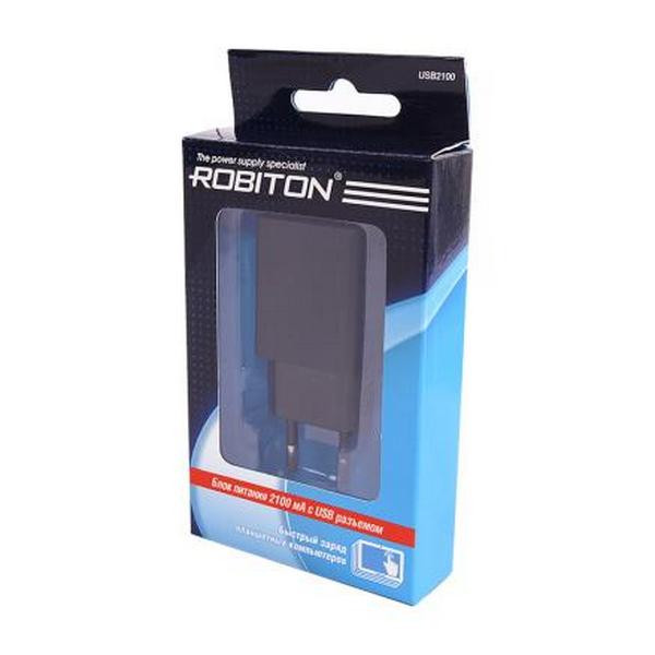 Адаптер/блок питания ROBITON USB2100 BL1