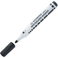 Маркер для белой доски Stabilo plan Whiteboard овальный наконечник 2,5-3,5 мм, черный (Stabilo 641/46, 0А-00007266)*
