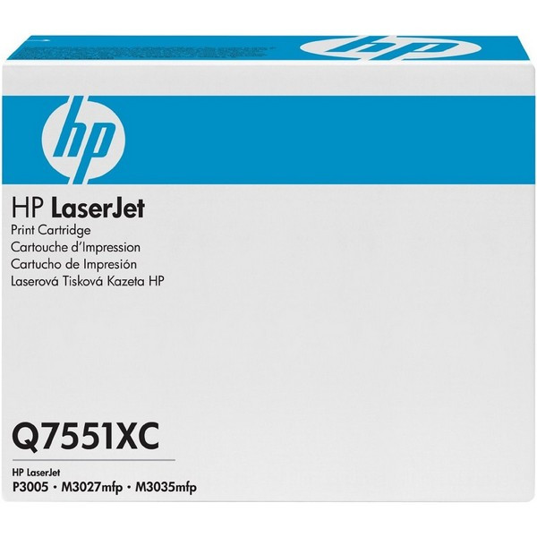 HP Q7551XC Картридж черный HP 51X LaserJet P3005 / M3035mfp / M3027mfp (13K)