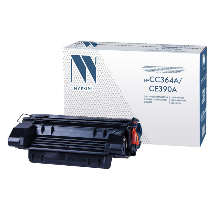 NV Print NVP-CC364A/CE390A Картридж совместимый NV-CC364A / CE390A для HP LaserJet P4010 /  P4014 /  P4014dn (CB512A) /  P4014n /  P4015 /  P4015dn /  P4015n /  P4015tn /  P4015x /  P4510 /  P4515 /  P4515n /  P4515tn /  P4515x /  P4515xm /  M601dn Enterp