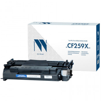 NV Print NVP-CF259XNC Картридж совместимый NV-CF259X (БЕЗ ЧИПА) для HP Laser Jet Pro M304 / M404 / M406 / M428 / M430 (10000k) NVP-CF259XNC, Совместимость: HP Laser Jet Pro M304 / M404 / M428, ресурс: 10000 стр.