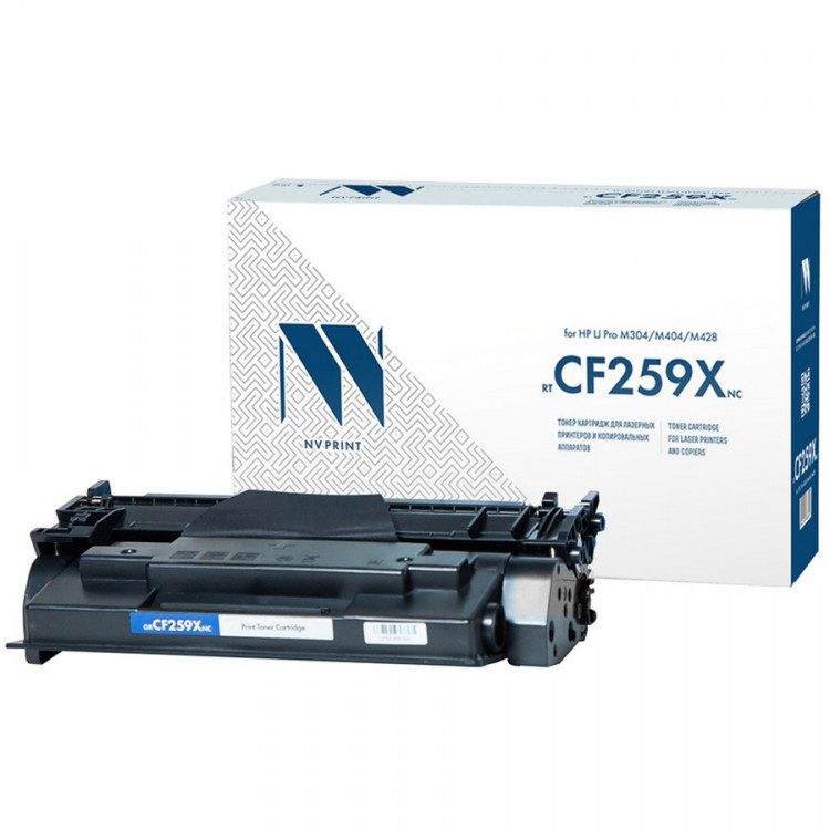 NV Print NVP-CF259XNC Картридж совместимый NV-CF259X (БЕЗ ЧИПА) для HP Laser Jet Pro M304 / M404 / M428 (10000k)