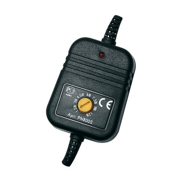 Адаптер/блок питания автомобильный ROBITON PN800S 800мА BL1