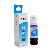 NV Print NVP-C13T07D24A Чернила 115 (NV-C13T07D24A) для Epson L8160, L8180 (70 мл) Cyan (в коробке) совместимые