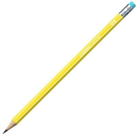 Карандаш Чернографитный Stabilo Pencil 160 Hb С Ластиком, Корпус Желтый (STABILO 2160/05-HB)