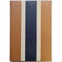 Телефонная книга Rossi, А5, 220 x 150 мм, латинский алфавит, коричневая (Rossi 50032)