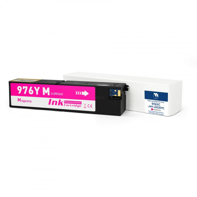 NV Print NVP-L0S30YC Струйный картридж 976YC (NV-L0S30YC) Magenta для HP PageWide P55250 / P57750dw MFP Managed (16000 стр) совместимый