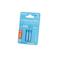 Аккумулятор Panasonic eneloop lite BK-4LCCE/2CP 550мАч AAA BL2 (Комплект 2 шт.)
