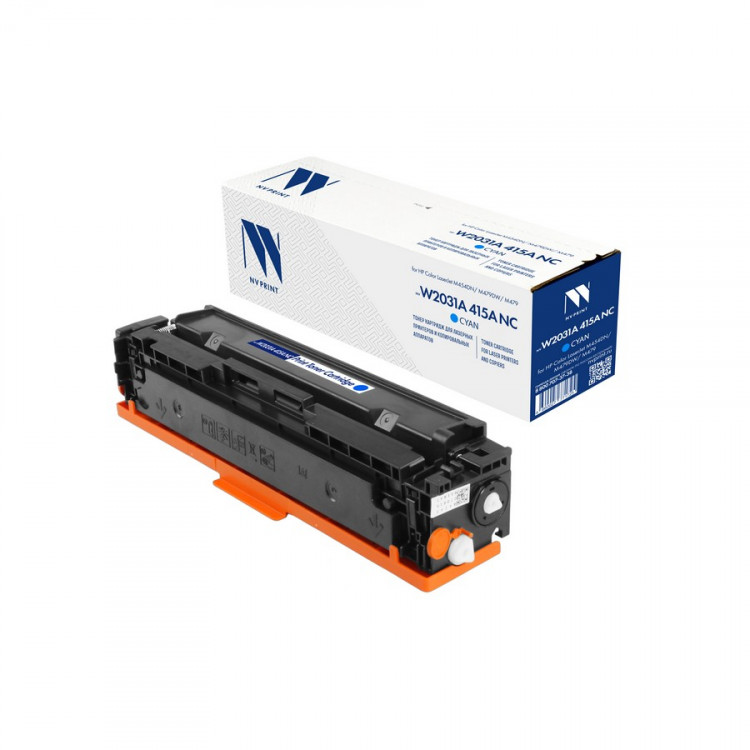 NV Print NVP-W2031A-415ACNC Картридж совместимый NV-W2031A 415A Cyan (БЕЗ ЧИПА) для HP Color LaserJet M454DN / M479DW / M479 (2100k) NV Print NVP-W2031A-415ACNC Картридж совместимый NV-W2031A 415A Cyan (БЕЗ ЧИПА) для HP Color LaserJet M454DN / M479DW / M479 (2100k)
