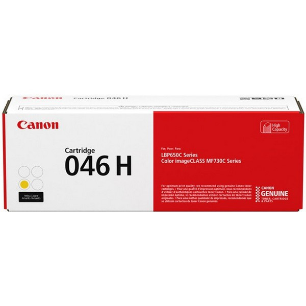 Canon 1251C002 Тонер-картридж CRG 046 H Y желтый для Canon MF 73..LBP 65.. (5000 стр.)