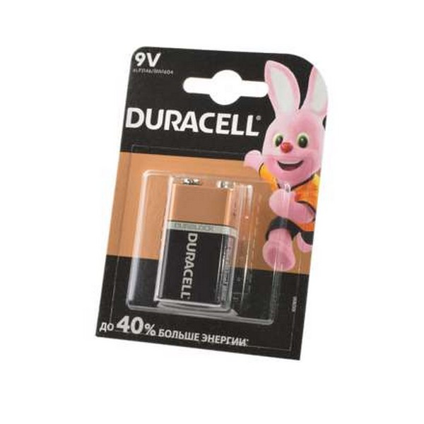 Батарейка DURACELL 9V 6LR61/MN1604 BL1