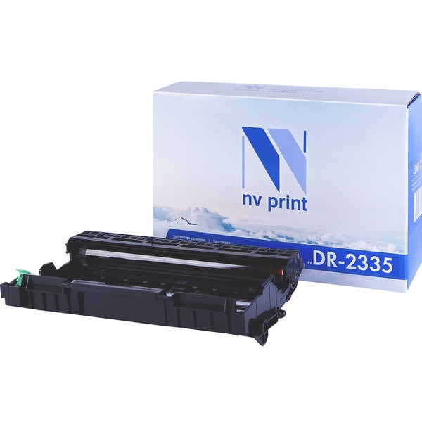 NV Print NVP-DR2335 Блок фотобарабана совместимый NV-DR-2335 для Brother HL-L2300DR /  HL-L2340DWR /  HL-L2360DNR /  HL-L2365DWR /  DCP-L2500DR /  DCP-L2520DWR /  DCP-L2540DNR /  DCP-L2560DWR /  MFC-L2700DWR /  MFC-L2720DWR /  MFC-L2740DWR (12000k)