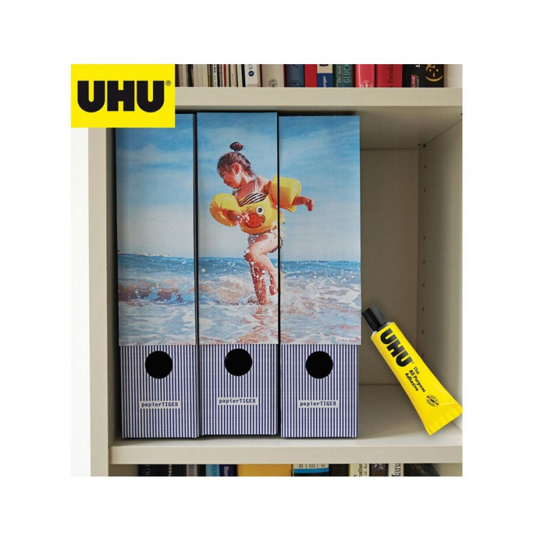 Клей универсальный UHU Alleskleber (All Purpose), прозрачный,  35 мл., блистер (UHU 40344/В)