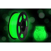 NV Print NVP-3D-PLA-NOCT-GREEN Филамент NVPRINT PLA Noctilucen (Glow In the Dark) Green для 3D печати диаметр 1.75мм  длина 330 метров  масса 1 кг