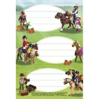 HERMA 4938 НАКЛЕЙКИ PLAYMOBIL ПОНИ ПОМОЩНИКИ
