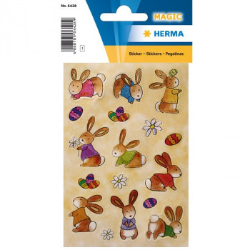 HERMA 6428 НАКЛЕЙКИ MAGIC МАЛЕНЬКИЙ ЗАЙКА 