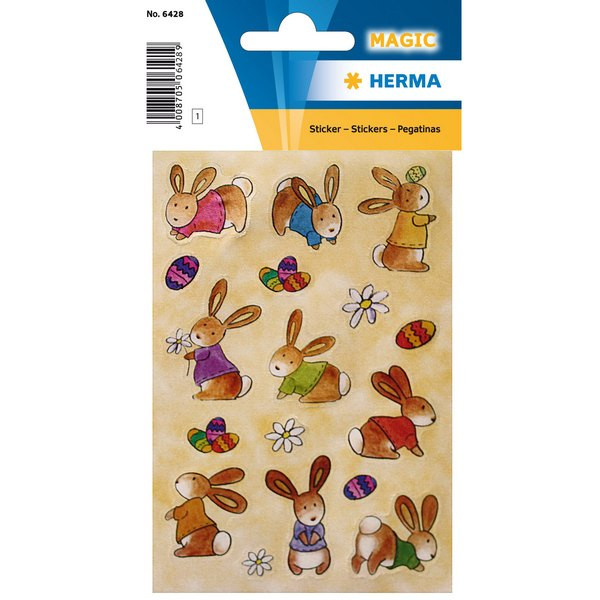 HERMA 6428 НАКЛЕЙКИ MAGIC МАЛЕНЬКИЙ ЗАЙКА