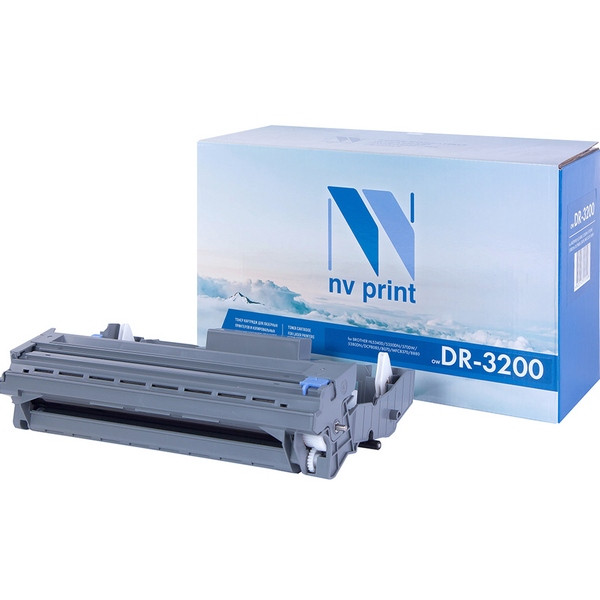 NV Print NVP-DR3200 Блок фотобарабана совместимый NV-DR-3200 для Brother HL-5350DN /  HL-5370DW /  HL-5380DN /  MFC-8880DN /  MFC-8370DN /  MFC-8380DN /  MFC-8890DW /  HL-5340DL /  HL-5340D  (25000k)