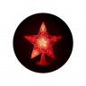 Светильник КОСМОС KOC_STAR_Red звезда 10LED, красный, 18см (шнур 2м)