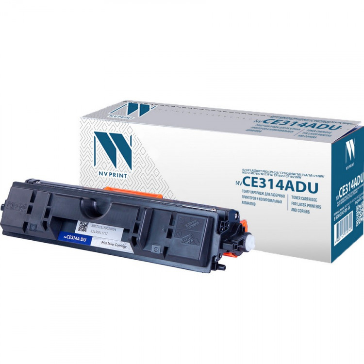 NV Print NVP-CE314ADU Блок фотобарабана совместимый NV-CE314A DU для HP LaserJet Pro CP1025 /  CP1025nw /  M175a /  M175nw /  M275 /  M176n /  M177fw /  CP1025 /  CP1025nw (14000k)