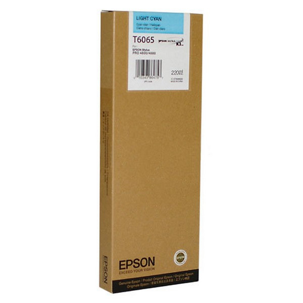 Epson C13T606500 Картридж светло-голубой T6065 Epson Stylus Pro 4880 (220 мл)