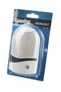 Светильник Camelion NL-249 ночник с фотосенсором, LED BL1