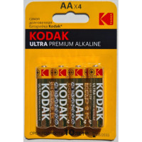 Батарейка Kodak ULTRA PREMIUM LR6 BL4 (Комплект 4 шт.)
