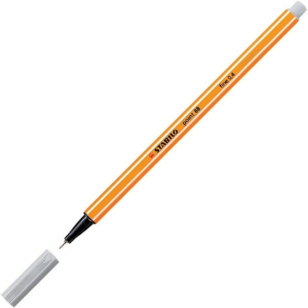 Ручка капиллярная Stabilo Point 88 0,4 мм, 88/94 светло-серый (Stabilo 88/94)