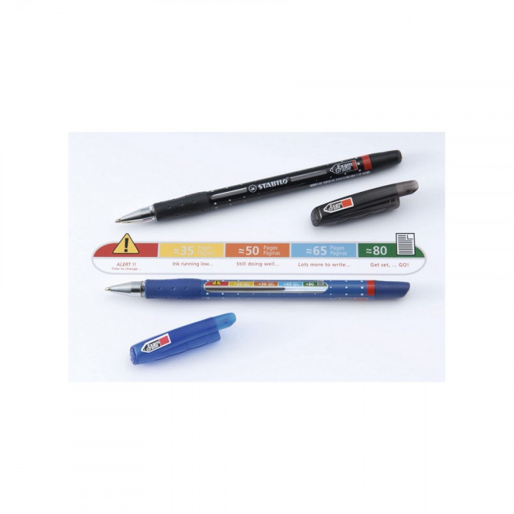 Ручка шариковая Stabilo Exam Grade 588G, 0,4 мм., черная (STABILO 588/G-46)